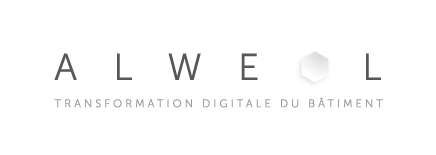 Image de fond avec le logo Alweol utilisée pour supports smartbuilding, BIM et communication digitale ingénieur Genève smartbuilding Smartbuilding