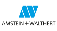 Logo couleur Amstein+Walthert, expert SmartBuilding, BIM coordination et digitalisation à Genève ingénieur Genève smartbuilding Smartbuilding